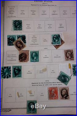 US Classic Used 700+ Stamps Cancellation and Early Issues