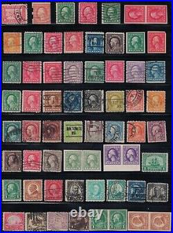 US Collection, 385 Different Stamps From Scott #65 Through #939 MNH, Mint, Used