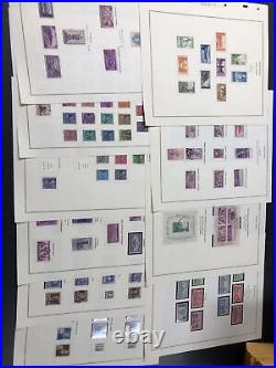 US Collection on Scott Pages 1800's 1980 Mint & Used lots of Catalogue Value