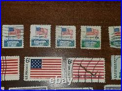 US, Fantastic USED Stamp Collection loose White House Capital Don't Tread On Me