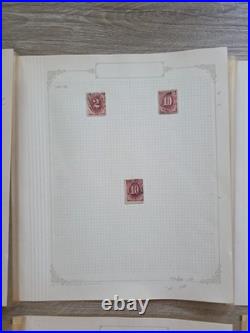 US High Value Used Stamp Collection in Scott Album Pages. Unwatermarked Lot