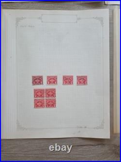 US High Value Used Stamp Collection in Scott Album Pages. Unwatermarked Lot