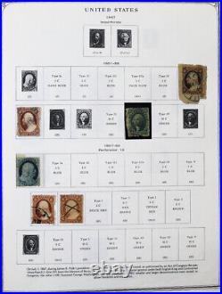 US Mint and Used Stamp Collection 1800s-1960s Scott Value $5,000+