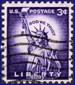 US, NOT-Very-Rare, 3c Statue of Liberty, 10 for 99c in my Store