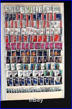 US Old Stamp Collection 10,000+ Stamps Used in Overstuffed ELBE DAISY Album
