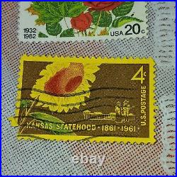 US Postage Stamp Lot International Peace Garden Grass Lands Horticulture +++