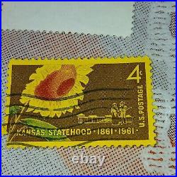 US Postage Stamp Lot International Peace Garden Grass Lands Horticulture +++