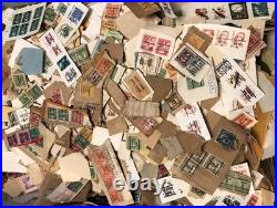 US Precancels On Paper Mixture, 3½ Pounds Nice Mix withLocals, Bureaus, Dateds