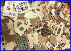 US Precancels On Paper Mixture, 3½ Pounds Nice Mix withLocals, Bureaus, Dateds