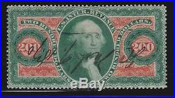 US R102c $200 First Issue Revenue Stamp Used F-VF $850