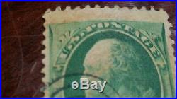 US STAMP Scott #147b -1870 3¢ Green Double Impression 1 of 6 Found 1 of 3 Sound