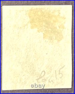 US STAMPS #15 10c WASHINGTON USED 1855 cv $200 (nice center)