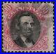US Sc# 122 USED SCARCE 90c LINCOLN PICTORIAL FROM 1869 SERIES CV$ 1,700.00