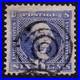 US Scott 115, 1869 Washington, 6c ultramarine, FINE USED Fancy Cancel US Scott 115, 1869 Washington, 6c ultramarine, FINE USED Fancy Cancel