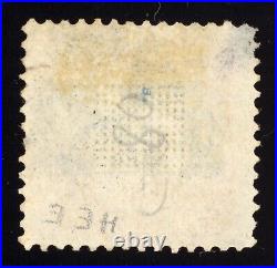 US Scott 118 G Grill Used 15 cents brown and blue 1869 Lot T823 bhmstamps