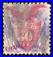 US Scott 121 Used 30c Shield, Eagle and Flags 1869 Lot T807 bhmstamps