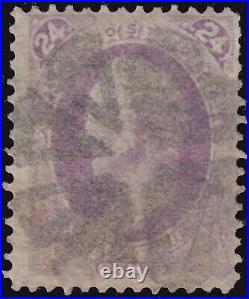 US Scott 153 Used 24 cents purple Lot A1005 bhmstamps