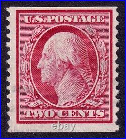 US Scott 353, 1909 Washington, 2c carmine, VERY FINE USED Lightly Cancelled