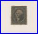 US Scott # 36 Twelve Cents Used Classic Stamp black Used