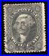 US Scott 36B Used 12 cent Black 1860 Lot AA031 bhmstamps