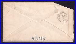 US Scott 83 (on cover) 20th Nov 1867, FINE USED