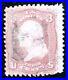 US Scott 85 Used 3c rose George Washington Lot Y573 bhmstamps