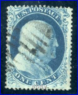 US Stamp #20 Franklin 1c PSE Cert USED CV $275.00