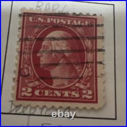 US Stamp #498- 504, 506-518.523, 524, Franklins. Used and some Mint CV $600+