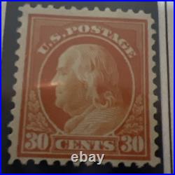 US Stamp #498- 504, 506-518.523, 524, Franklins. Used and some Mint CV $600+