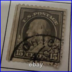 US Stamp #498- 504, 506-518.523, 524, Franklins. Used and some Mint CV $600+