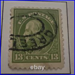 US Stamp #498- 504, 506-518.523, 524, Franklins. Used and some Mint CV $600+