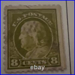 US Stamp #498- 504, 506-518.523, 524, Franklins. Used and some Mint CV $600+