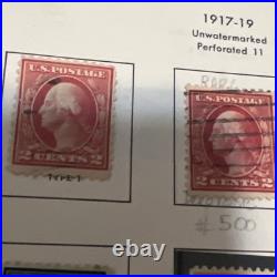 US Stamp #498- 504, 506-518.523, 524, Franklins. Used and some Mint CV $600+