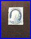 US Stamp Scott #22 Blue 1857 Franklin Used