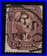 US Stamp Scott # 28 Red Brown 5cent Jefferson Type I Used