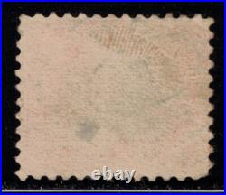 US Stamp Scott # 523 Orange Red & Black $2 Franklin Used