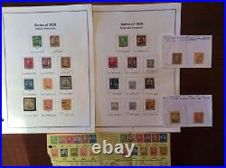 US Stamp Year Sets 1926 to 1930 Complete. See Description Below