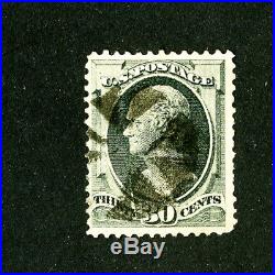 US Stamps # 143 F-VF used slight corner crease Scott Value $4,000.00