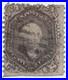 US Stamps 1861 SC70 Violet 24c Used