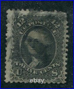 US Stamps 1867 Scott 85e Used Z Grill Rare Scarce