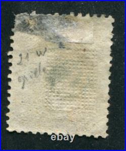US Stamps 1867 Scott 85e Used Z Grill Rare Scarce