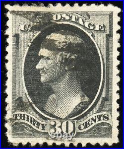 US Stamps # 190 Used Superb Deep Color Neat Cancel Gem
