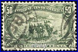 US Stamps # 291 Trans-Mississippi Used VF