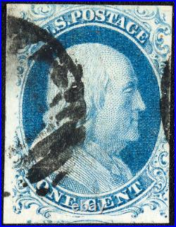 US Stamps # 6b Used F-VF Type Ic Scott Value $3,250.00