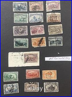 US Stamps Columbians 230 Thru 240 Trans-Miss 285 thru 289 See Description US Stamps Columbians 230 Thru 240 Trans-Miss 285 thru 289 See Description
