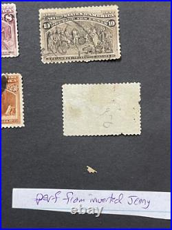 US Stamps Columbians 230 Thru 240 Trans-Miss 285 thru 289 See Description US Stamps Columbians 230 Thru 240 Trans-Miss 285 thru 289 See Description