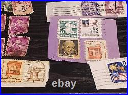 US Stamps Lot Used 2 Cents Through 22 Cents
