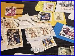 US Stamps Lot Used 2 Cents Through 22 Cents