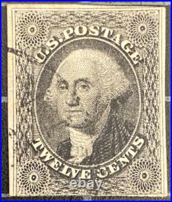 US Stamps- SC# 17 Used 3 Margins SCV = $145.00