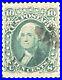 US Stamps SC# 96 Used 9x13mm Grill Very Well Centered SCV $250.00